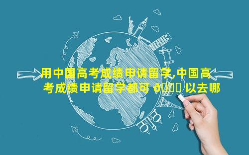 用中国高考成绩申请留学,中国高考成绩申请留学都可 🐞 以去哪些国家
